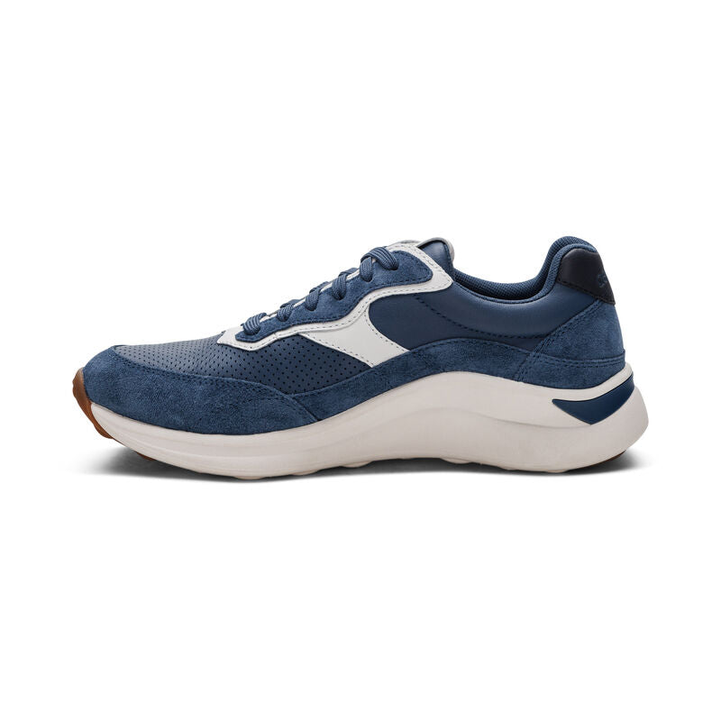 Emily Lace Up Sneakers Blue - Aetrex Middle East